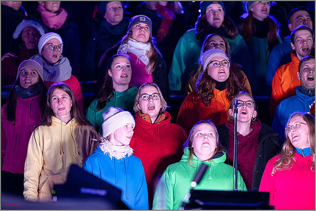 Loss mer Weihnachtsleeder singe; Köln, 23.12.2022