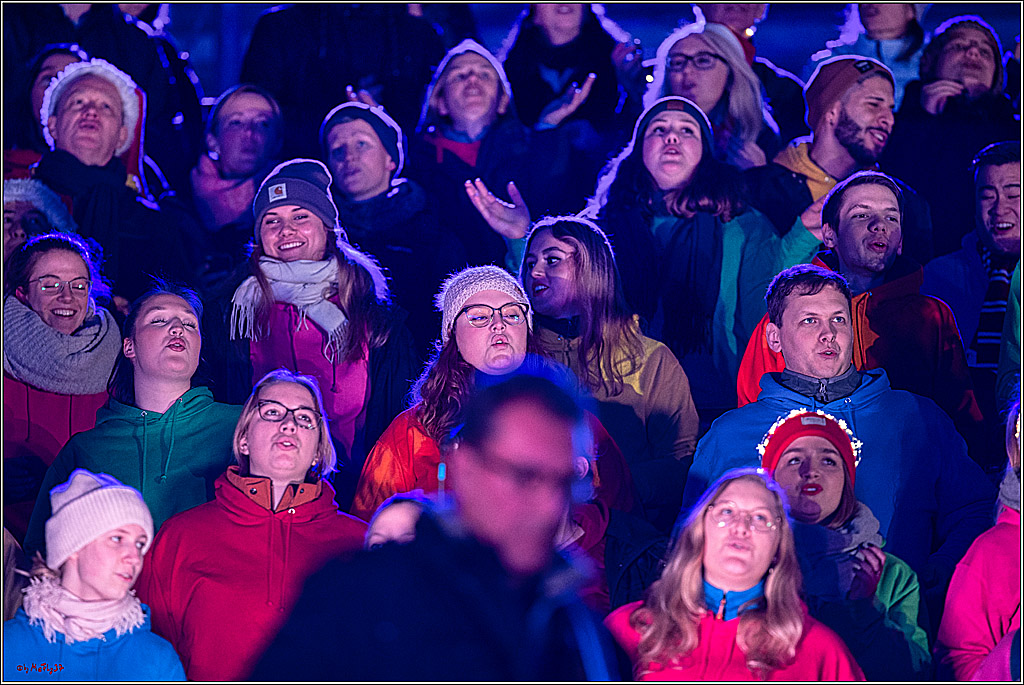 Loss mer Weihnachtsleeder singe; Köln, 23.12.2022