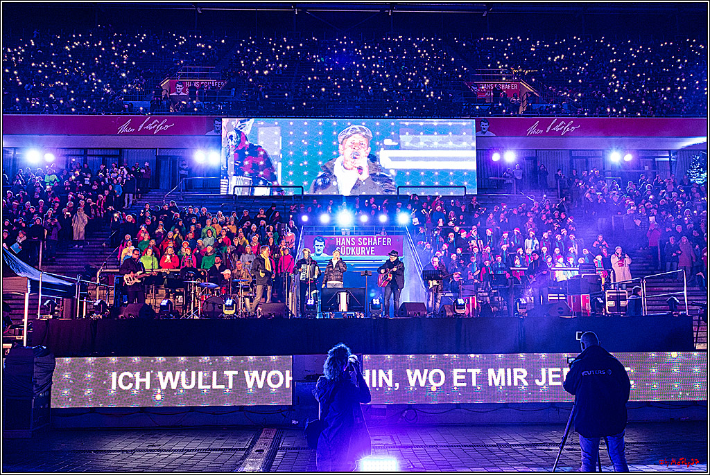 Loss mer Weihnachtsleeder singe; Köln, 23.12.2022