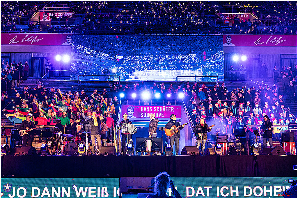 Loss mer Weihnachtsleeder singe; Köln, 23.12.2022