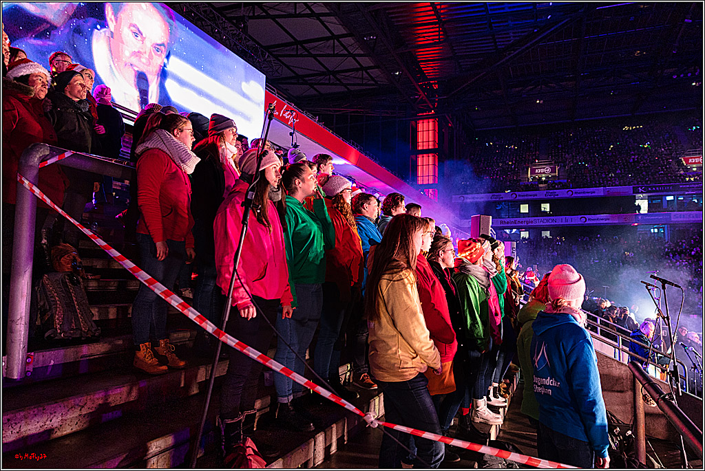 Loss mer Weihnachtsleeder singe; Köln, 23.12.2022