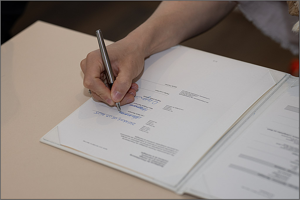 Standesamtliche Trauung Lisa u. Marc NEUMANN; Dielsdorf, 05.05.2025