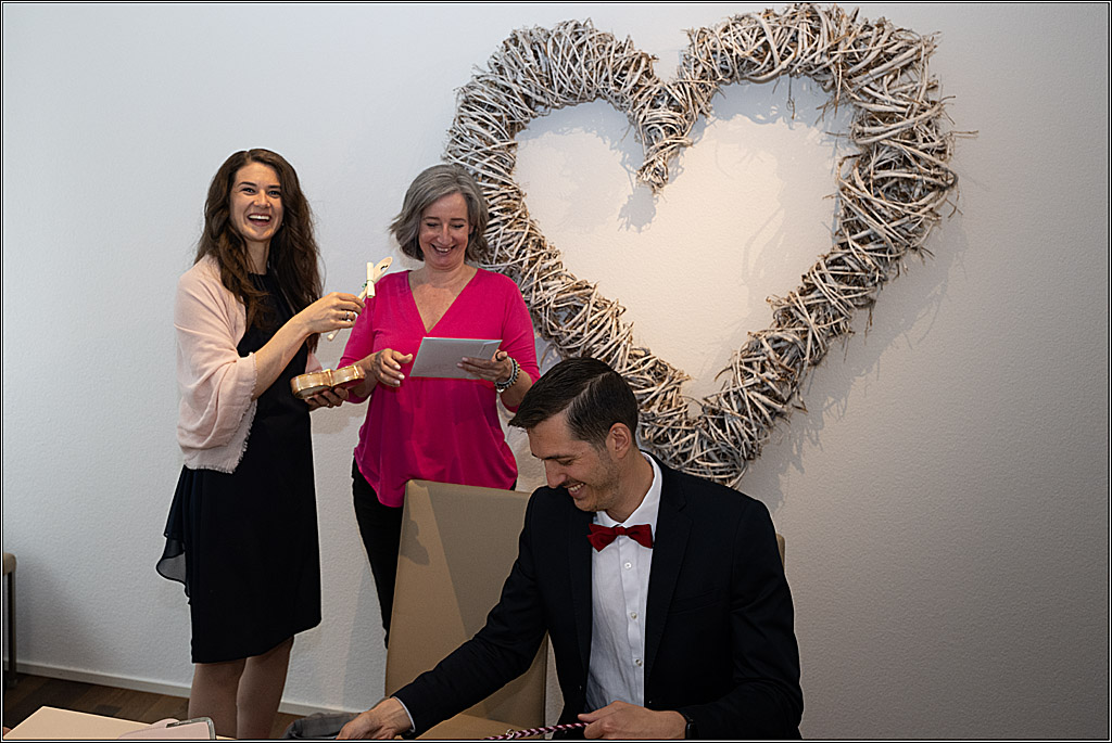 Standesamtliche Trauung Lisa u. Marc NEUMANN; Dielsdorf, 05.05.2025