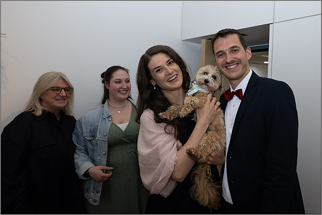 Standesamtliche Trauung Lisa u. Marc NEUMANN; Dielsdorf, 05.05.2025