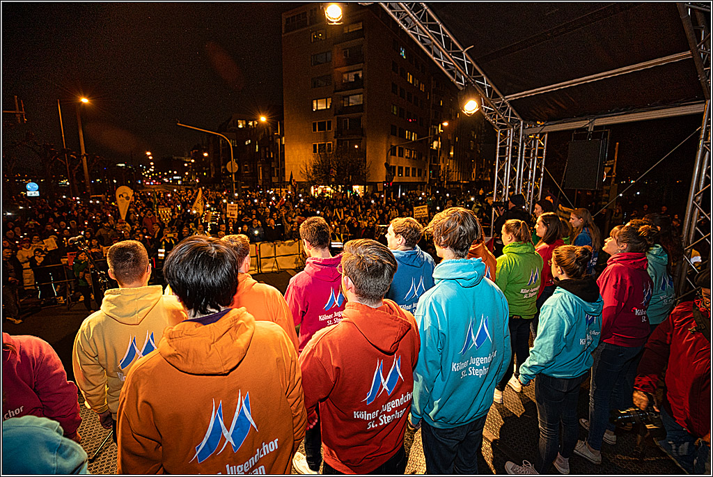 Demokratie schützen - Wir stellen uns QUER KEIN RASSISMUS BEI UNS IN KÖLN, 21.03.2024
