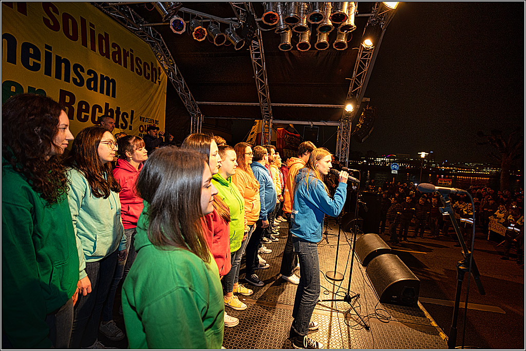 Demokratie schützen - Wir stellen uns QUER KEIN RASSISMUS BEI UNS IN KÖLN, 21.03.2024