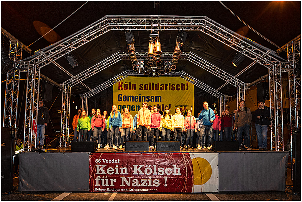 Demokratie schützen - Wir stellen uns QUER KEIN RASSISMUS BEI UNS IN KÖLN, 21.03.2024