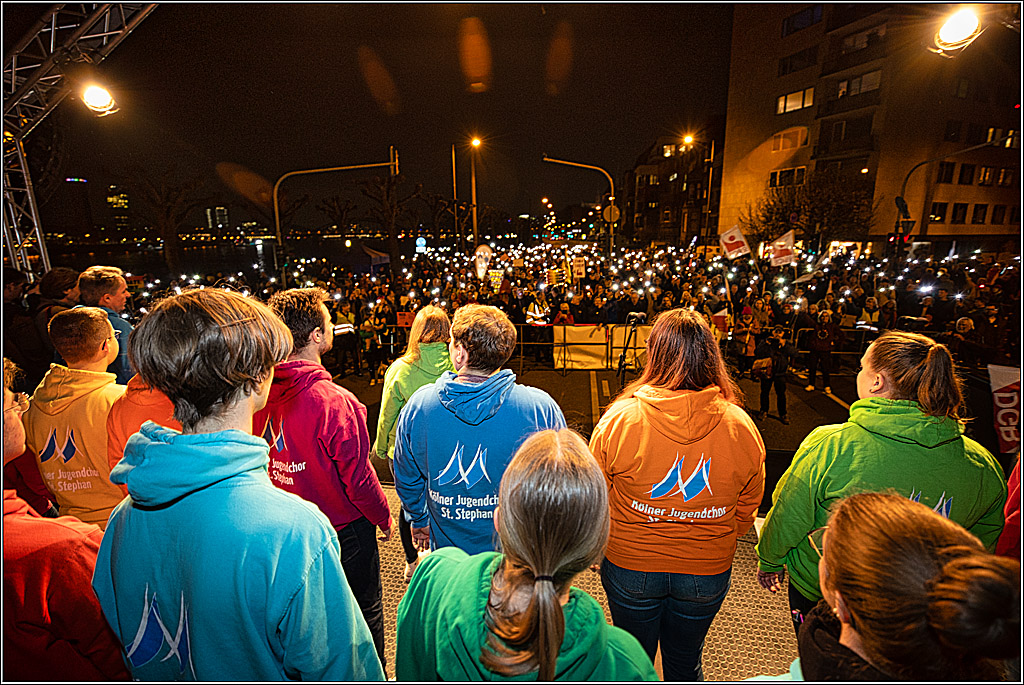 Demokratie schützen - Wir stellen uns QUER KEIN RASSISMUS BEI UNS IN KÖLN, 21.03.2024