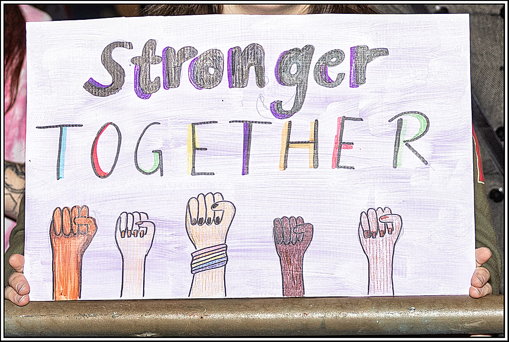 Demokratie schützen - Wir stellen uns QUER KEIN RASSISMUS BEI UNS IN KÖLN, 21.03.2024