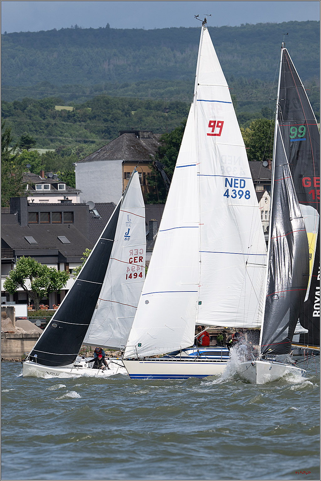 Rheinwoche 2025 1. Regattatag, 07.06.2025