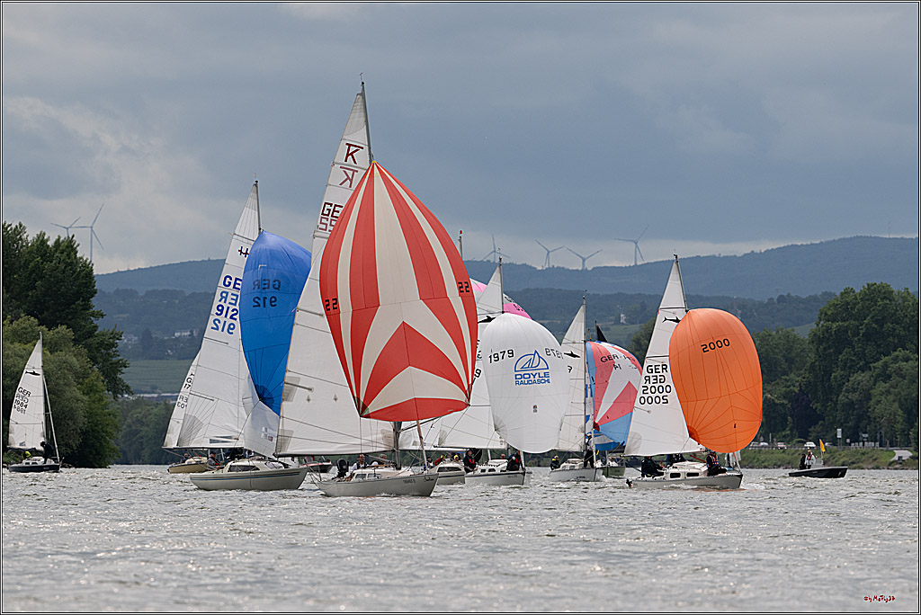 Rheinwoche 2025 1. Regattatag, 07.06.2025