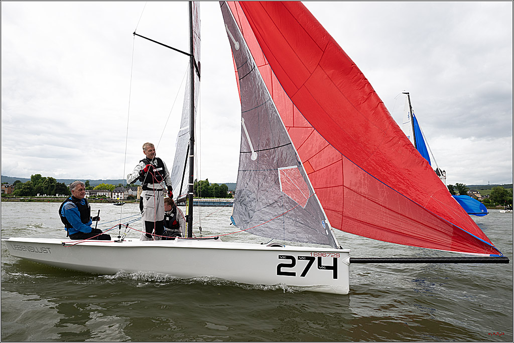 Rheinwoche 2025 1. Regattatag, 07.06.2025