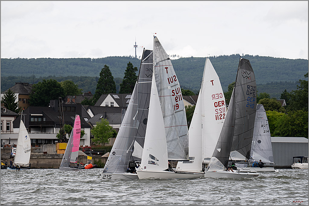 Rheinwoche 2025 1. Regattatag, 07.06.2025