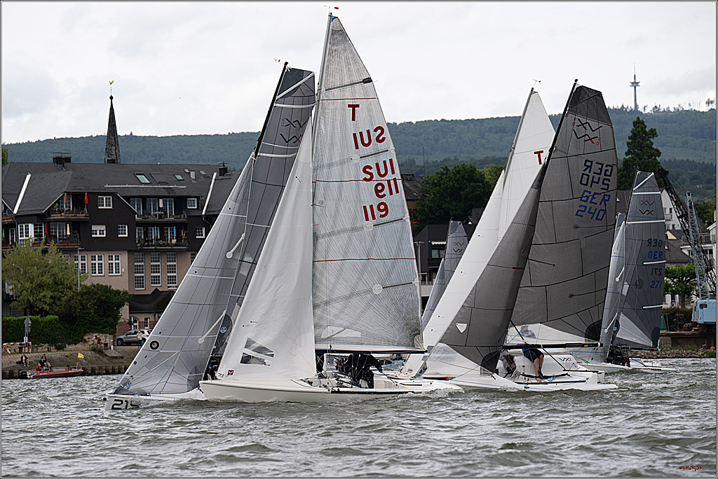 Rheinwoche 2025 1. Regattatag, 07.06.2025