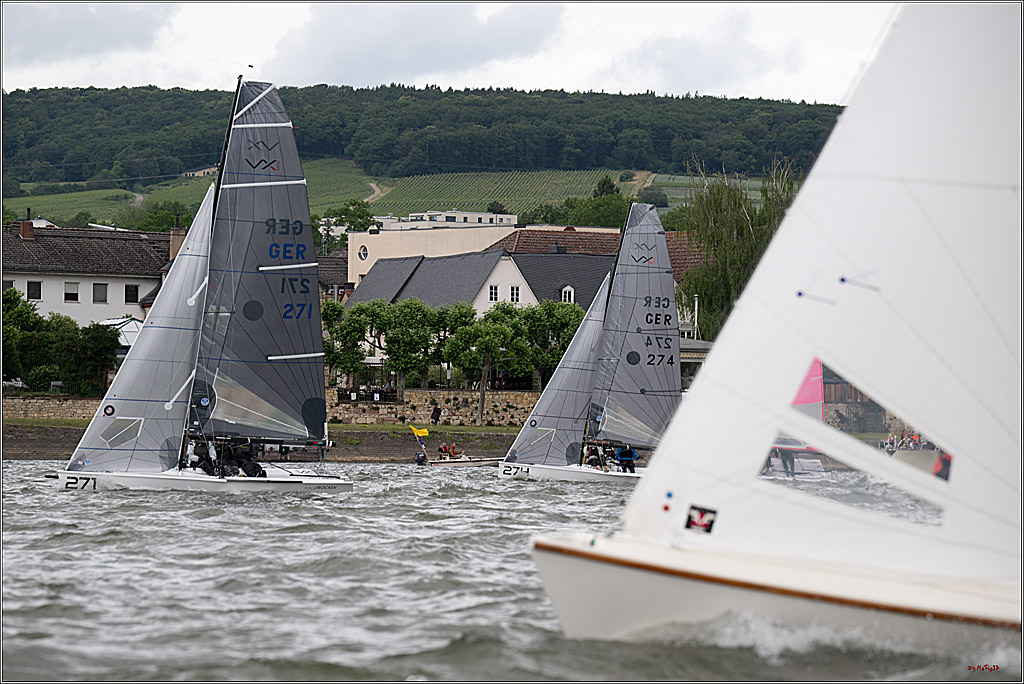 Rheinwoche 2025 1. Regattatag, 07.06.2025