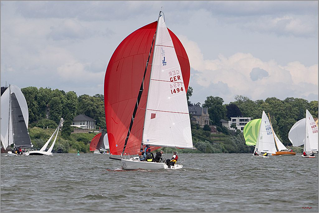 Rheinwoche 2025 1. Regattatag, 08.06.2025