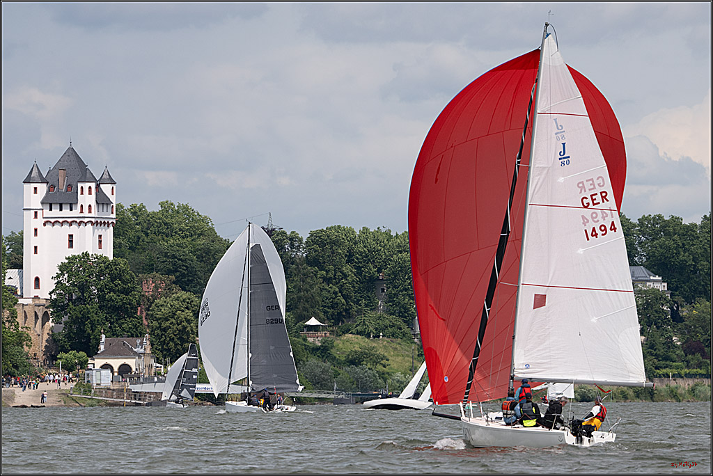 Rheinwoche 2025 1. Regattatag, 08.06.2025