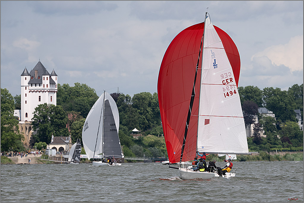 Rheinwoche 2025 1. Regattatag, 08.06.2025