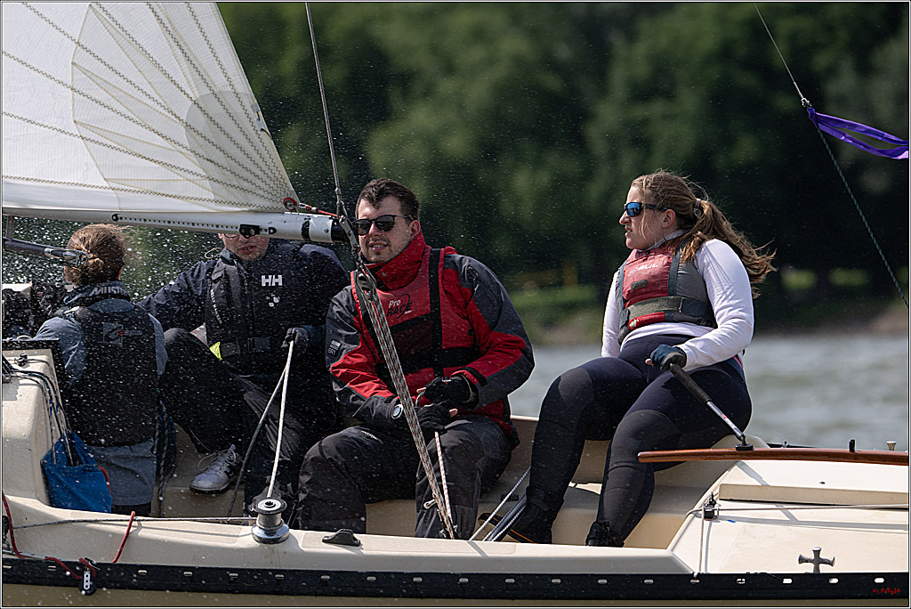 Rheinwoche 2025 1. Regattatag, 08.06.2025