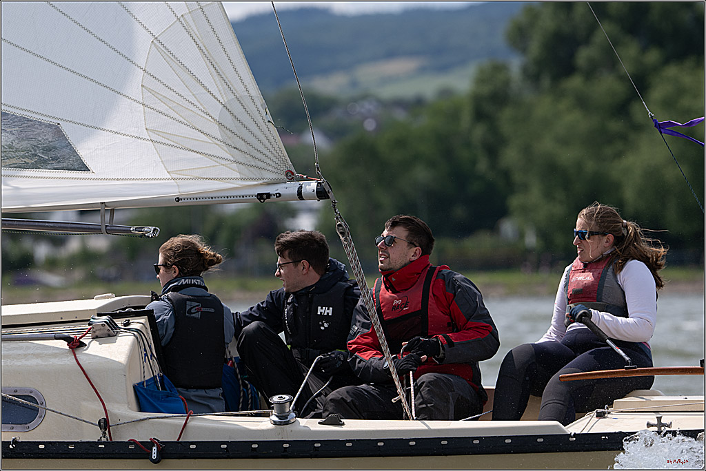 Rheinwoche 2025 1. Regattatag, 08.06.2025