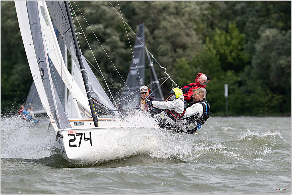 Rheinwoche 2025 1. Regattatag, 08.06.2025