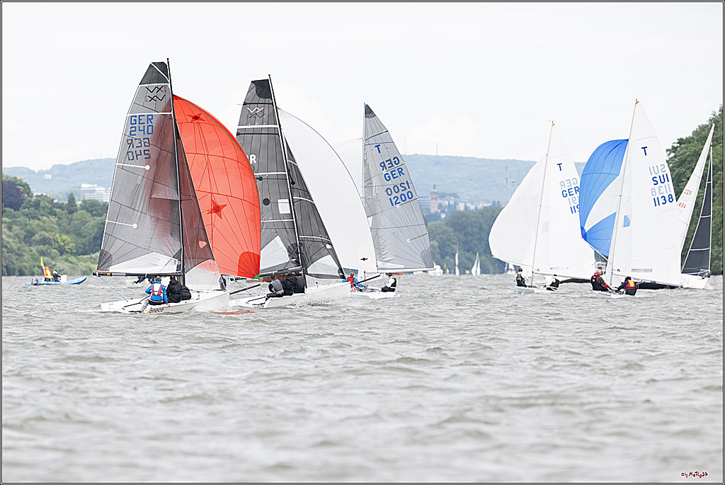 Rheinwoche 2025 1. Regattatag, 08.06.2025