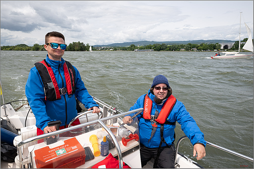 Rheinwoche 2025 1. Regattatag, 08.06.2025