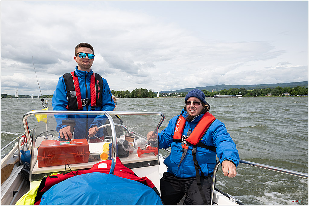 Rheinwoche 2025 1. Regattatag, 08.06.2025