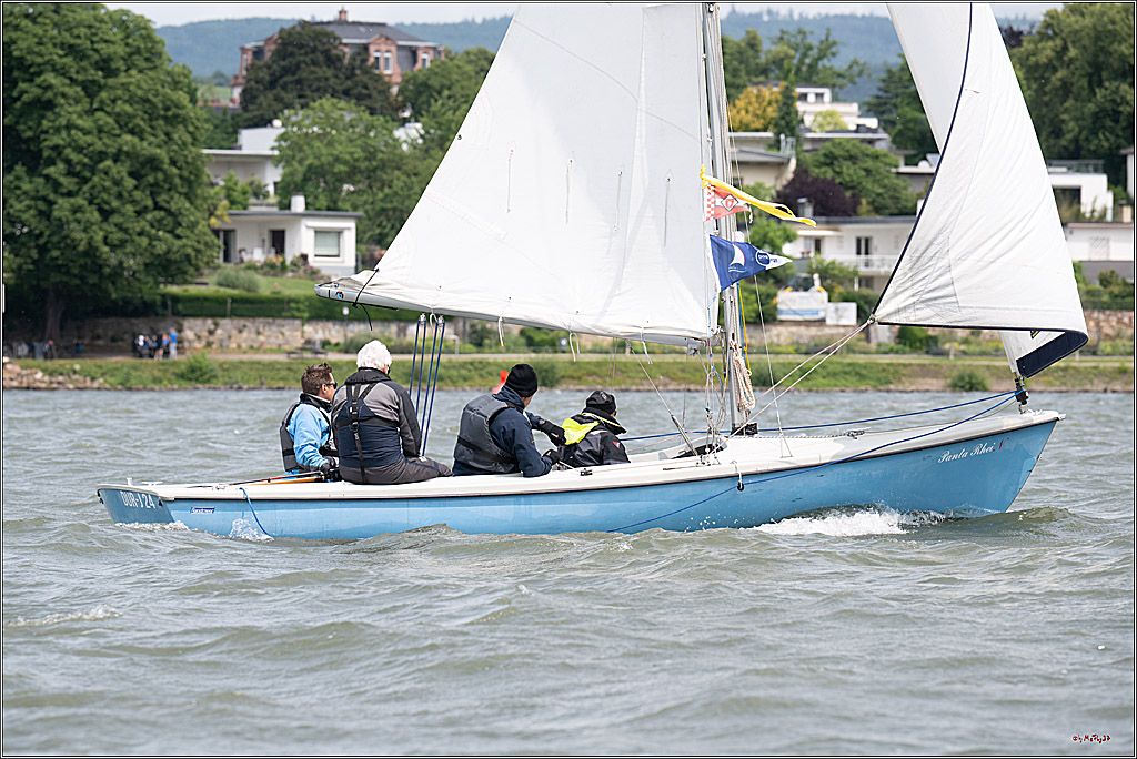 Rheinwoche 2025 1. Regattatag, 08.06.2025