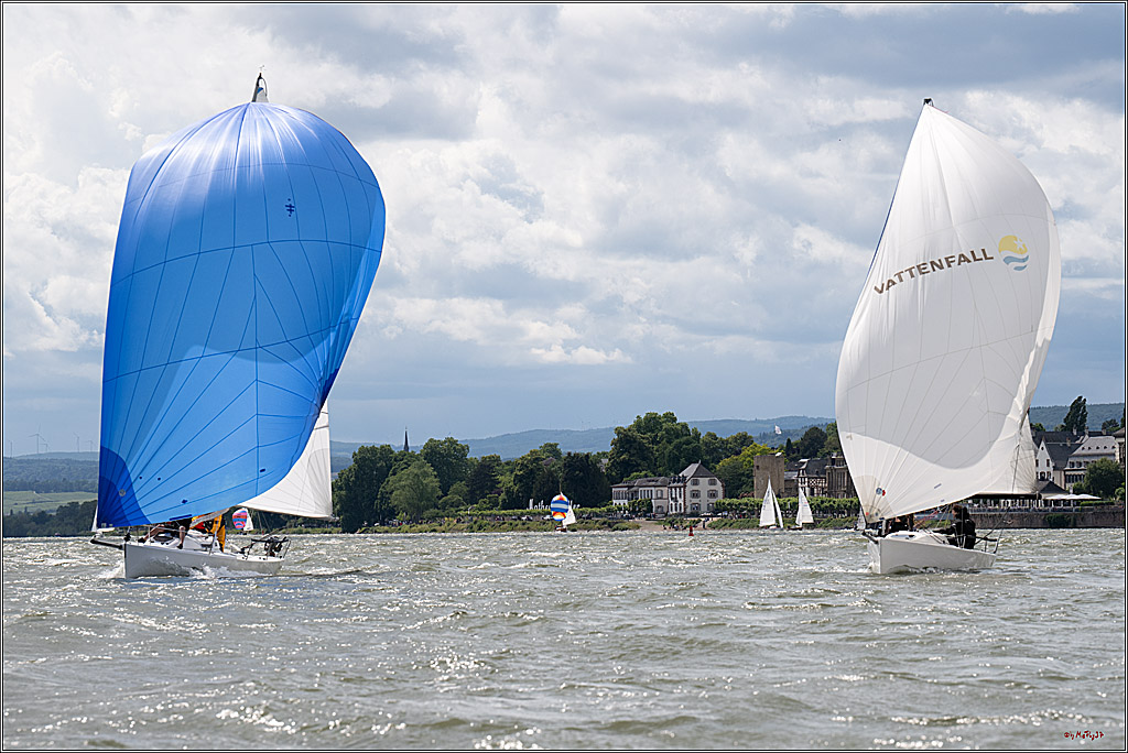 Rheinwoche 2025 1. Regattatag, 08.06.2025