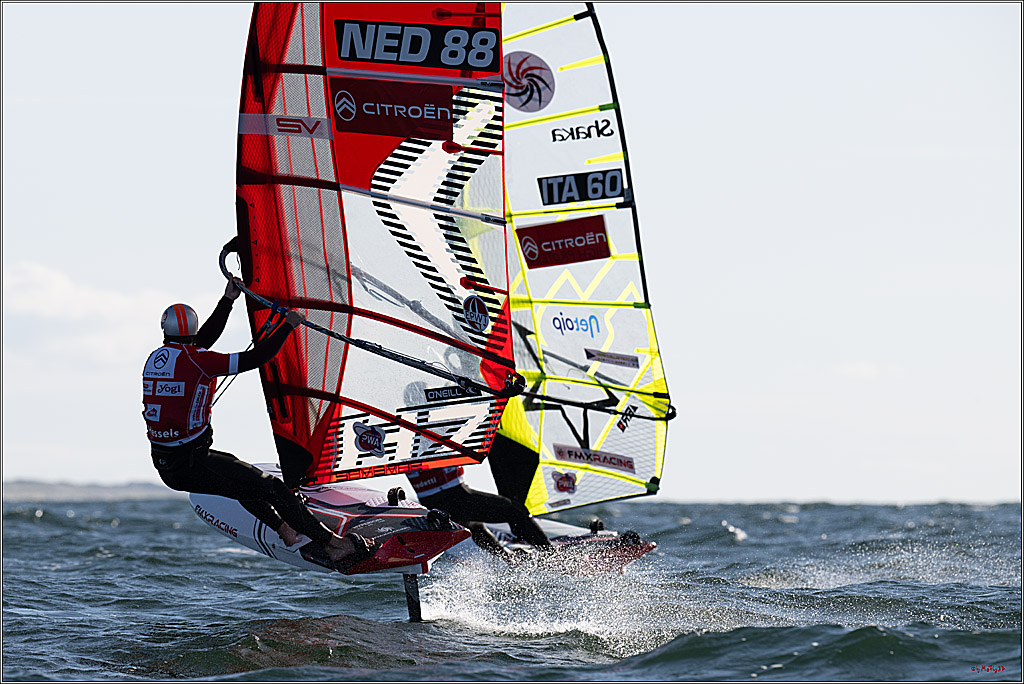 PWA 2024 - Slalom Foil - Man and Woman; Sylt, 02.10.2024