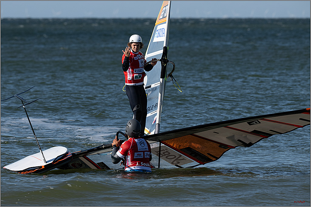 PWA 2024 - Slalom Foil - Man and Woman; Sylt, 30.09.2024