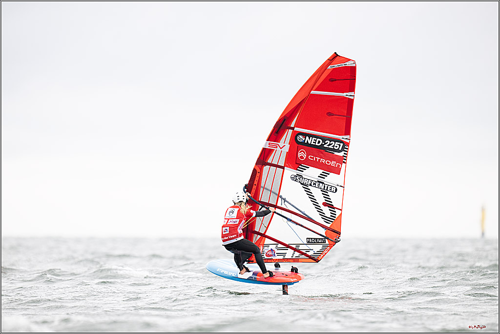 PWA 2024 - Slalom Foil - Man and Woman; Sylt, 01.10.2024
