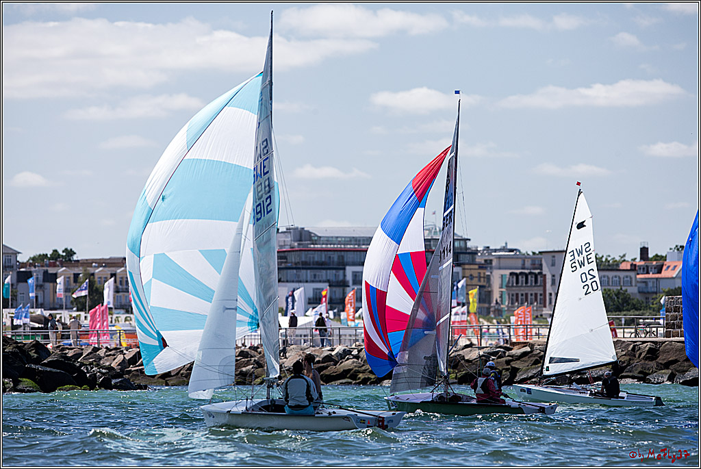 80. Warnemuendener Woche, 09.07.2017, Segeln, Aktion, Action, Sport, Wassersport,