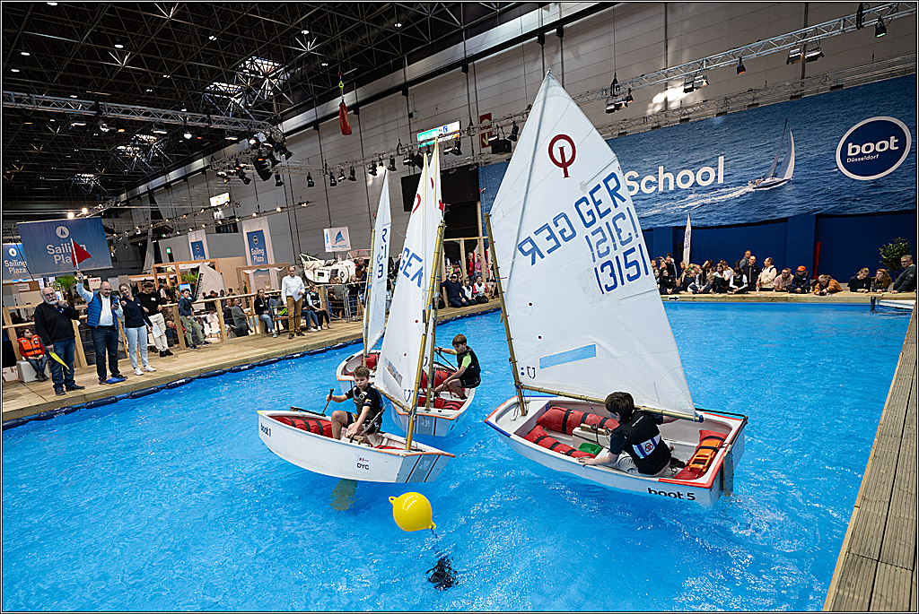 Opti Messe Cup 2025; Düsseldorf, 18.01.2025