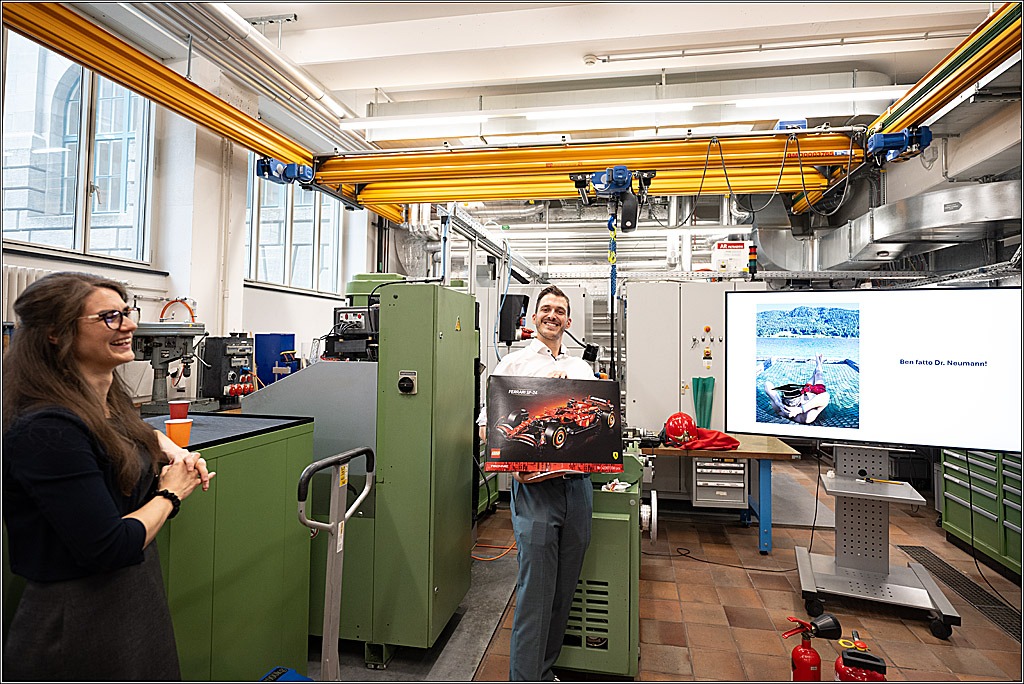 Doctoral Examination Marc-Philippe Neumann jetzt Dr. M.P. Neumann, 01.09.2025