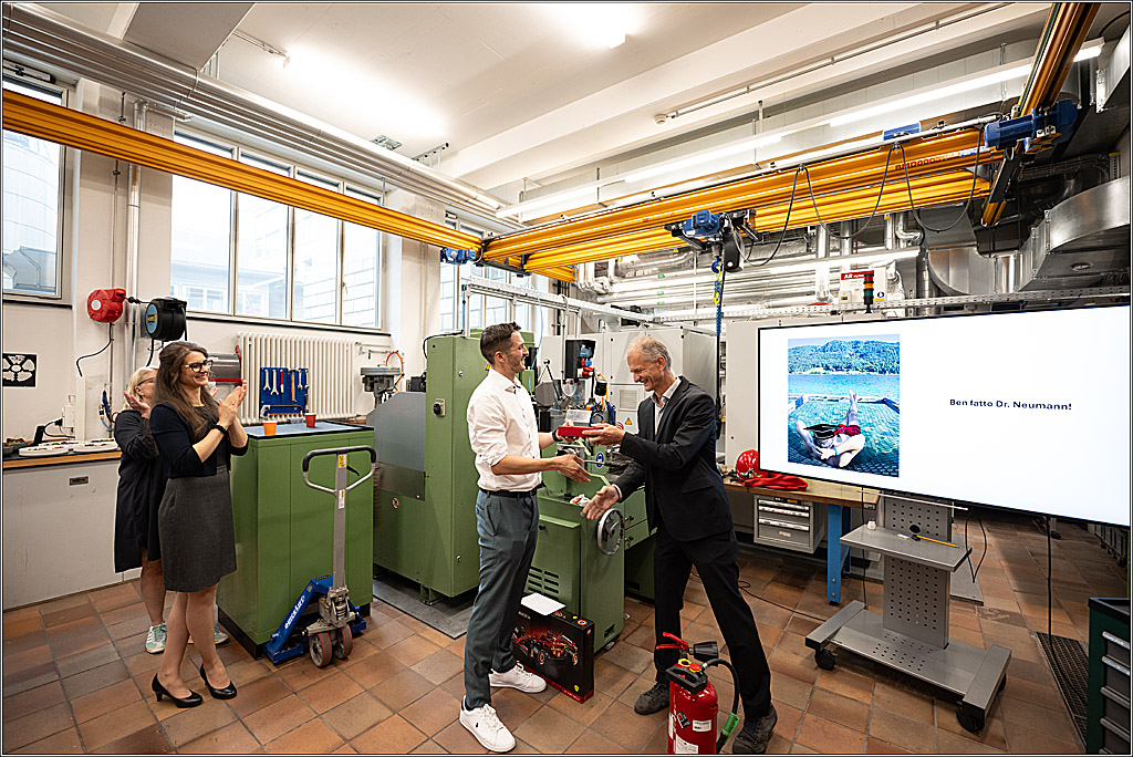 Doctoral Examination Marc-Philippe Neumann jetzt Dr. M.P. Neumann, 01.09.2025