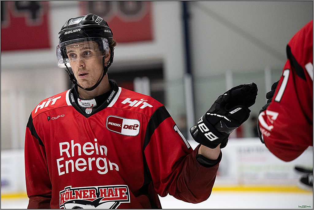 PENNY DEL; Testspiel Koelner Haie - Tappara Tempere; Koeln, 14.08.2025