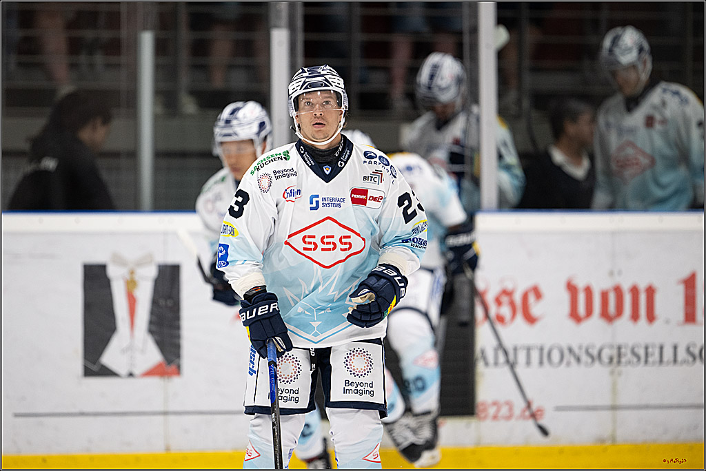 PENNY DEL 1; Testspiel Iserlohn Roosters - Dresdner Eislöwen; Köln, 15.08.2025