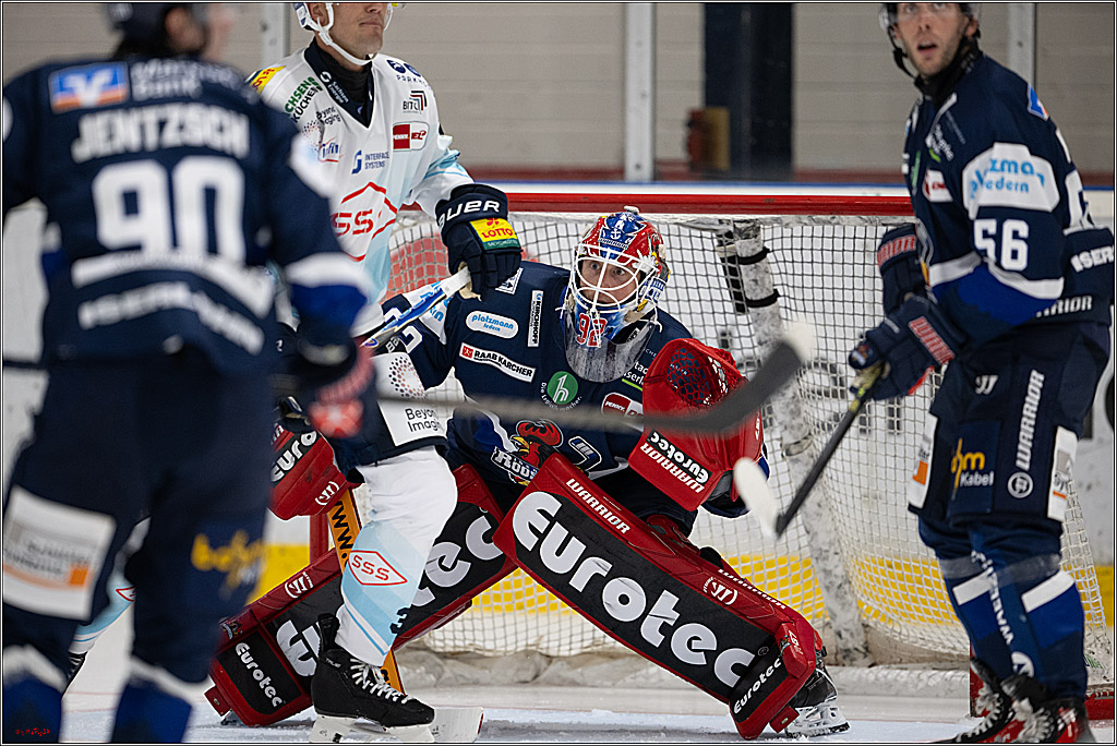 PENNY DEL 1; Testspiel Iserlohn Roosters - Dresdner Eislöwen; Köln, 15.08.2025