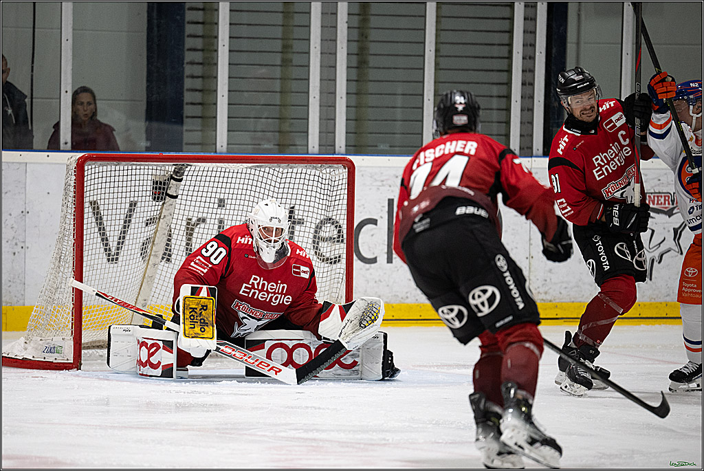 PENNY DEL 1; Testspiel 2 Koelner Haie - Tappara Tampere; Koeln, 16.08.2025