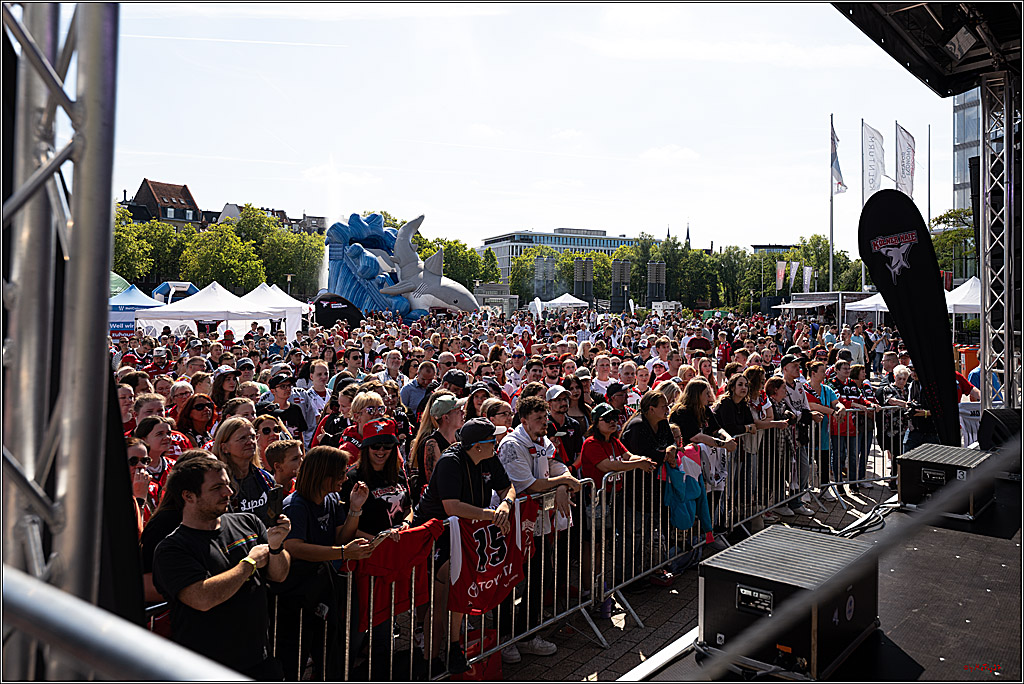 Saisoneröffnungsfeier Kölner Haie; Köln, 06.09.2025