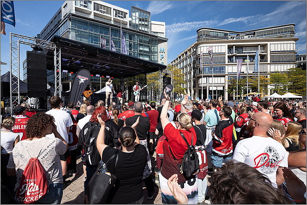 Saisoneröffnungsfeier Kölner Haie; Köln, 06.09.2025