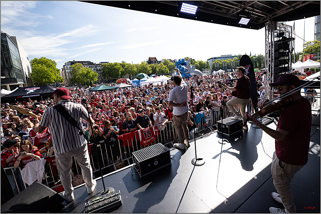 Saisoneröffnungsfeier Kölner Haie; Köln, 06.09.2025