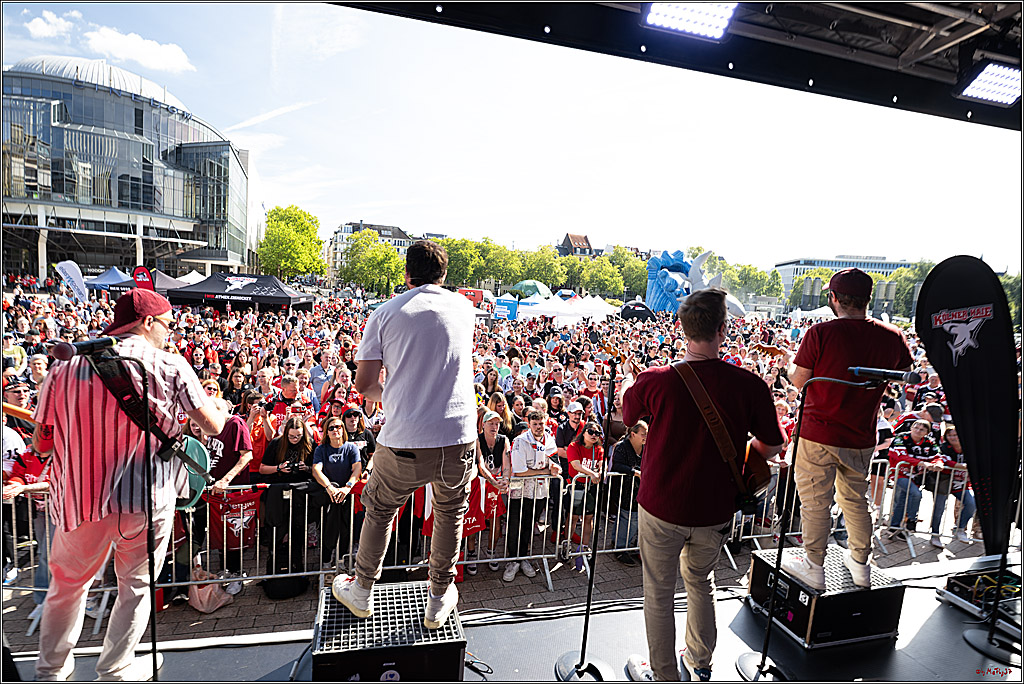 Saisoneröffnungsfeier Kölner Haie; Köln, 06.09.2025