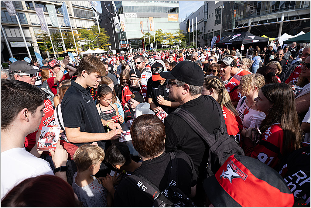 Saisoneröffnungsfeier Kölner Haie; Köln, 06.09.2025