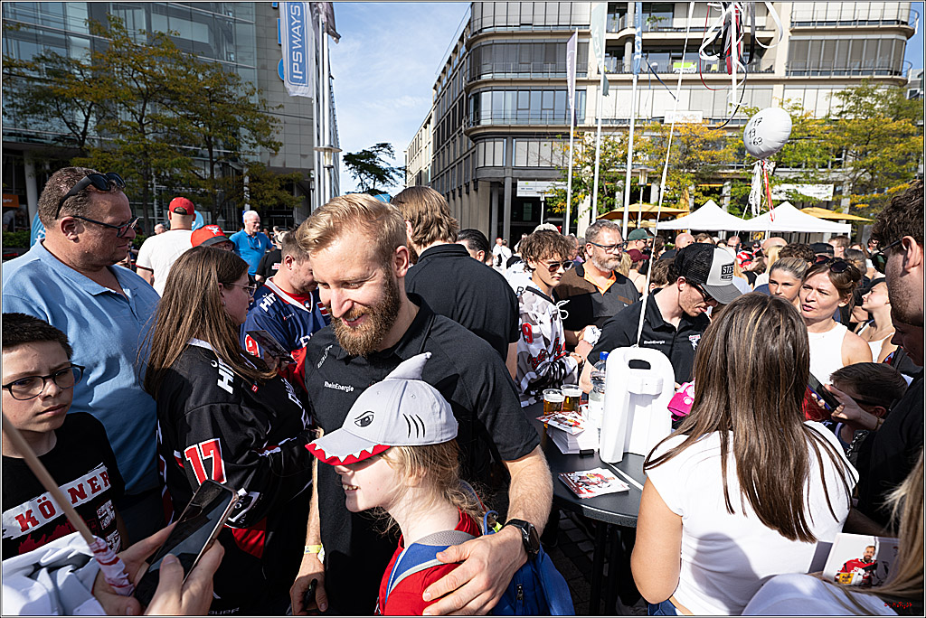 Saisoneröffnungsfeier Kölner Haie; Köln, 06.09.2025