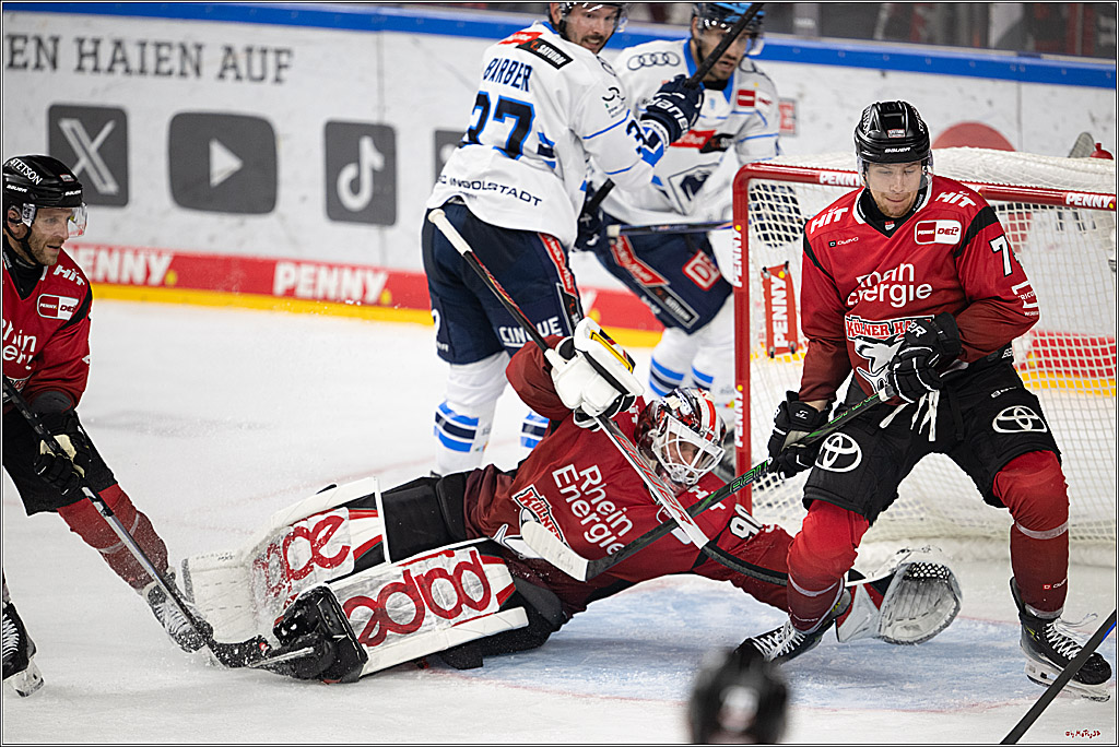 PENNY DEL 1; Kölner Haie - ERC Ingolstadt; Köln, 10.10.2025
