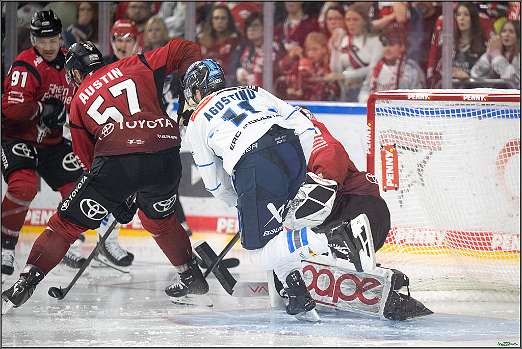 PENNY DEL 1; Koelner Haie - ERC Ingolstadt; Koeln, 10.10.2025