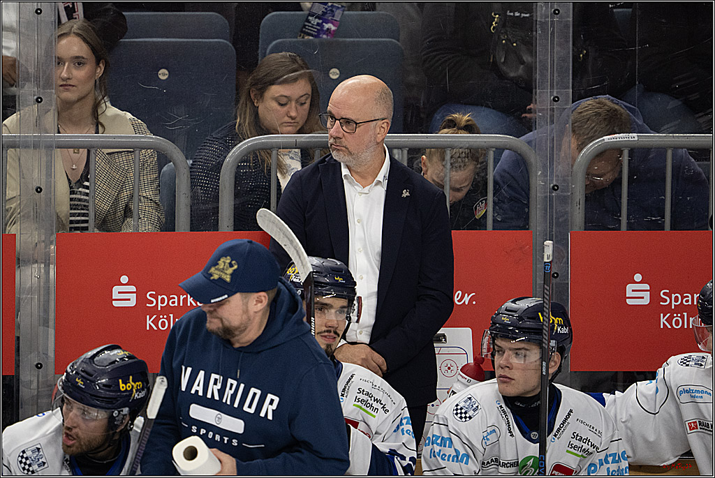 PENNY DEL 1; Kölner Haie - Iserlohn Roosters; Köln, 12.10.2025